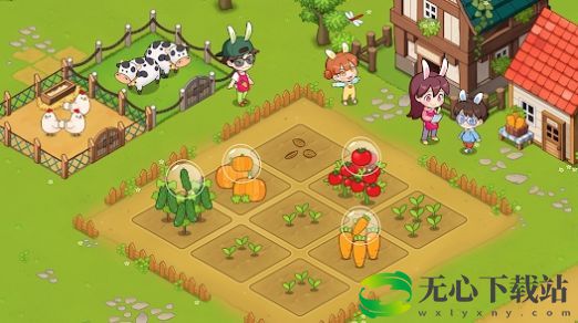 兔子的胡萝卜农场游戏