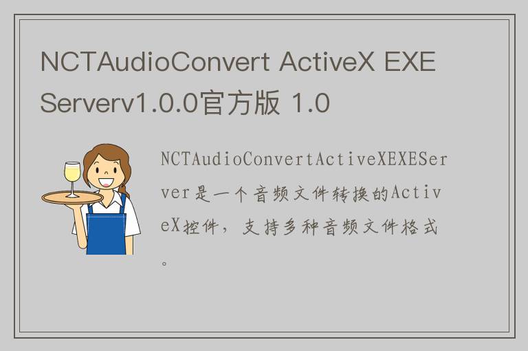 NCTAudioConvert ActiveX EXE Serverv1.0.0官方版 1.0