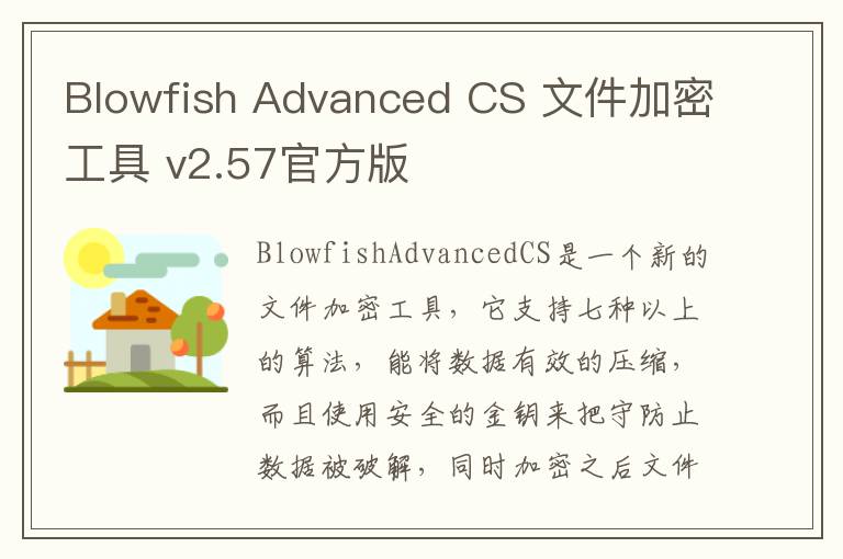 Blowfish Advanced CS 文件加密工具 v2.57官方版