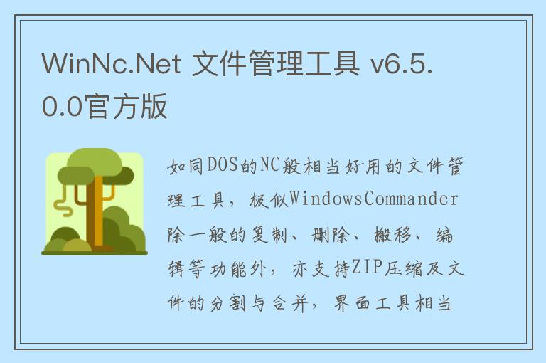 WinNc.Net 文件管理工具 v6.5.0.0官方版