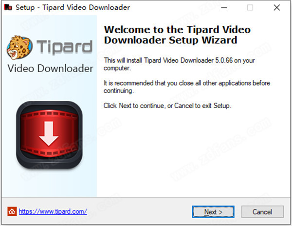 Tipard video Downloader